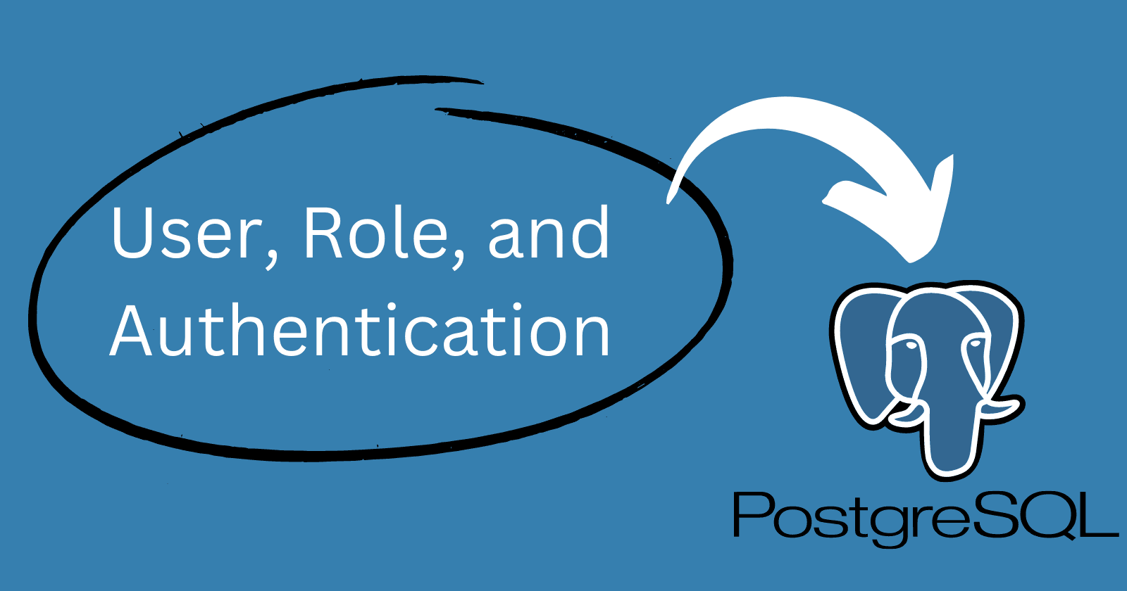 User, Role and Authentication in PostgreSQL